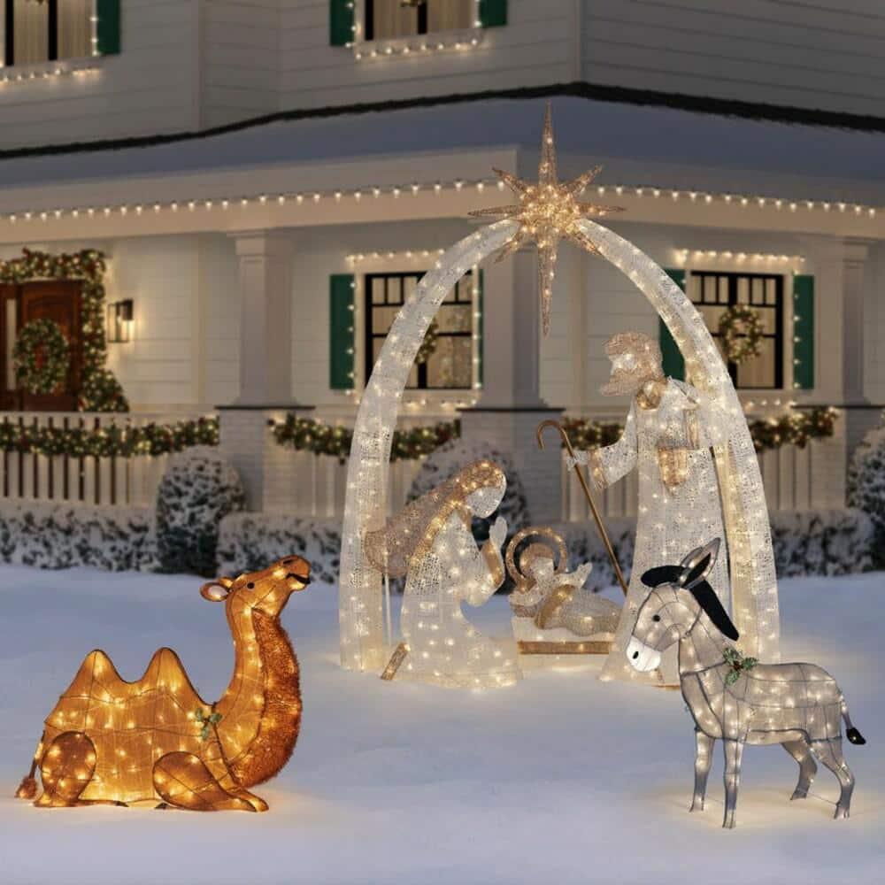 40 in Warm White LED Camel Holiday Yard Decoration – Lamouren Online ...