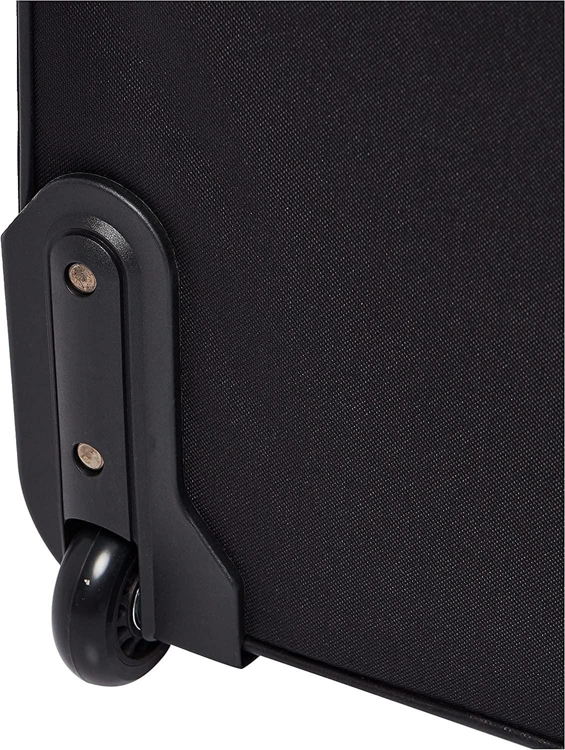 Fieldbrook XLT Softside Upright Luggage, Black, 4-Piece Set (BB/DF/21/ ...